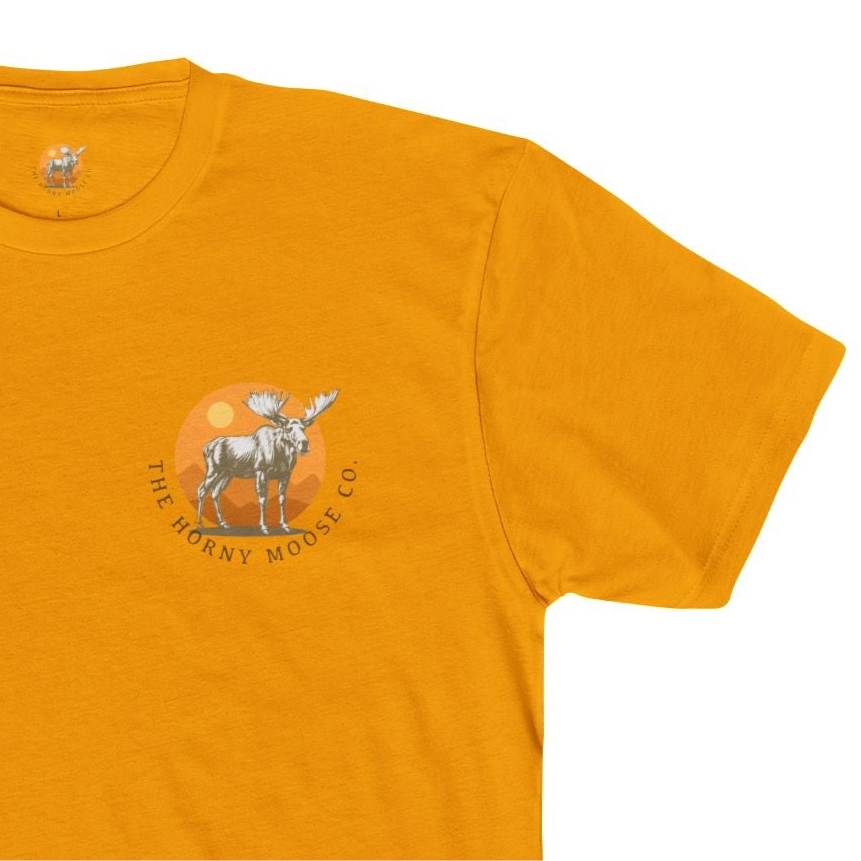 Moose Cotton Crew Tee