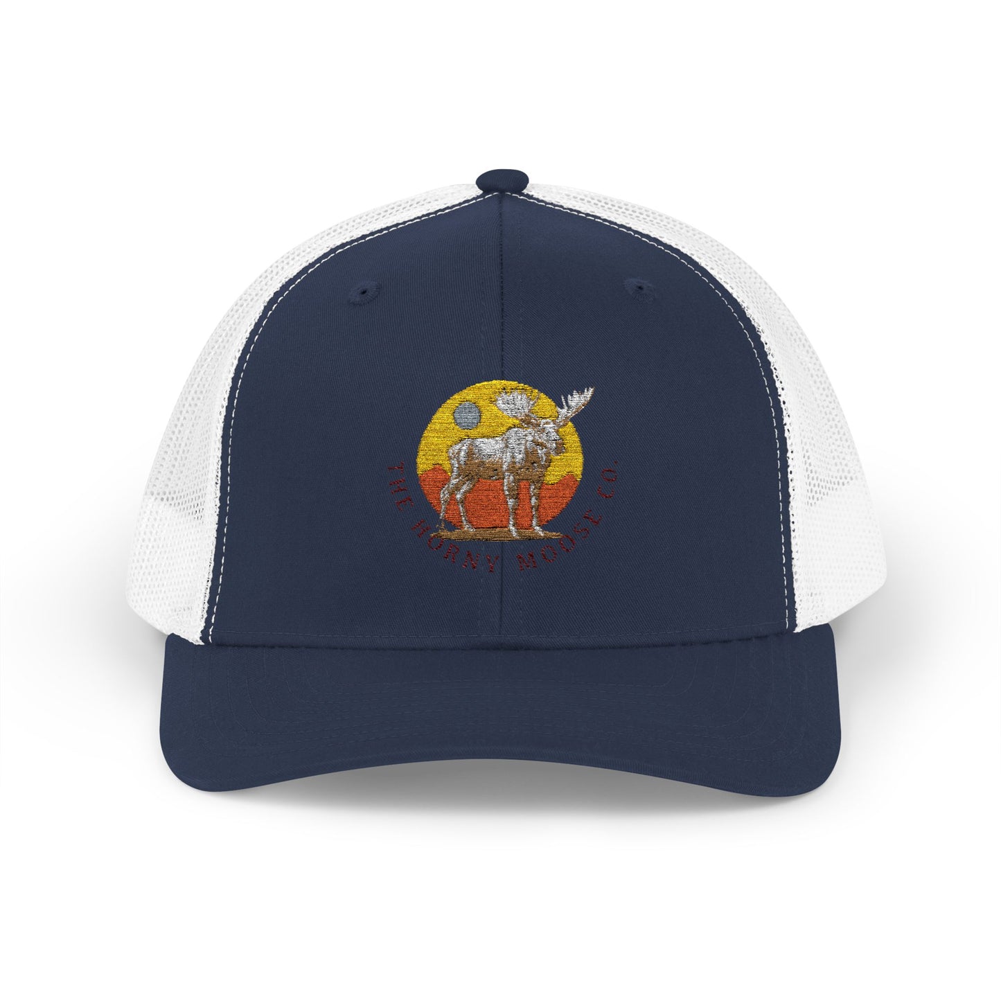 The Horny Moose Co. Snapback Trucker Cap - Stylish Outdoor Hat for Adventure Lovers