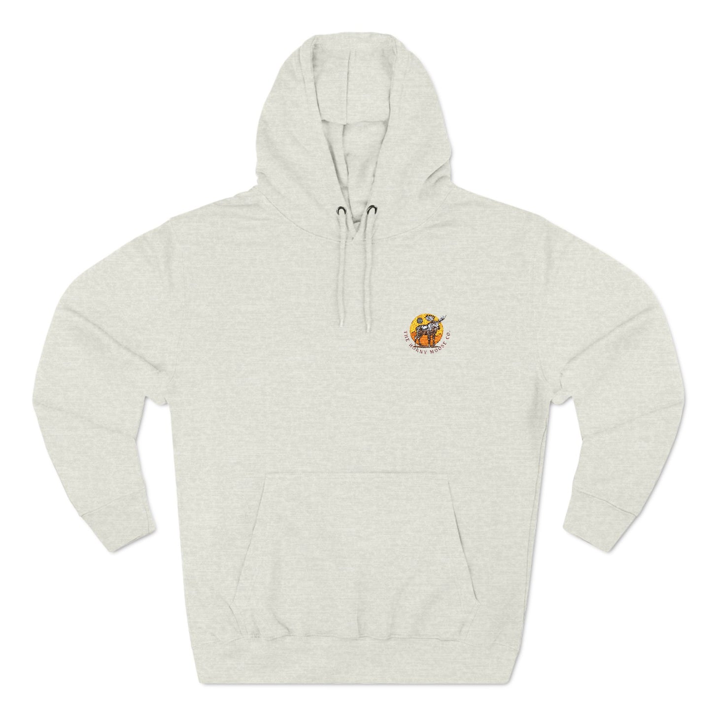 Cozy Three-Panel Fleece Hoodie for Everyday Comfort