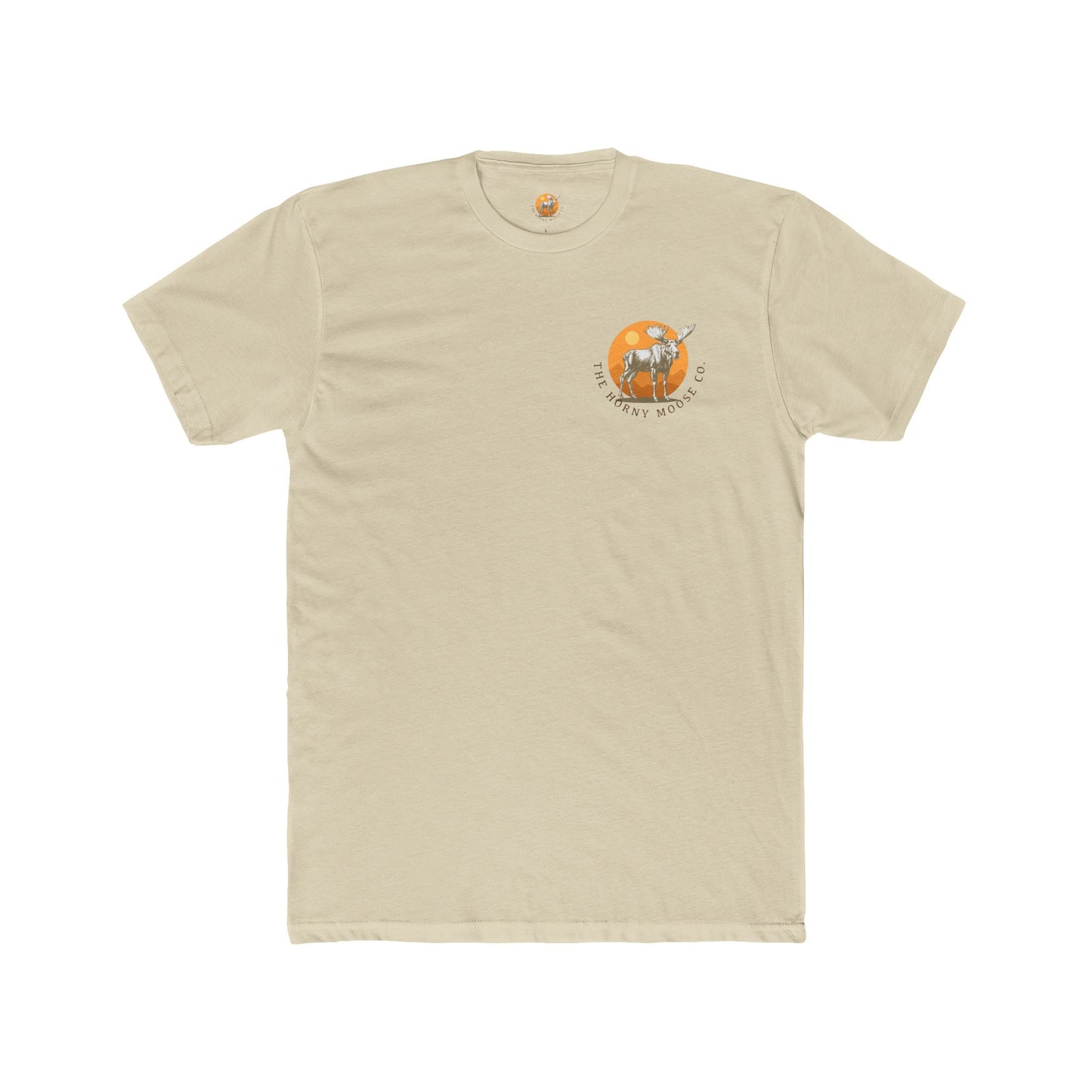 Moose Cotton Crew Tee