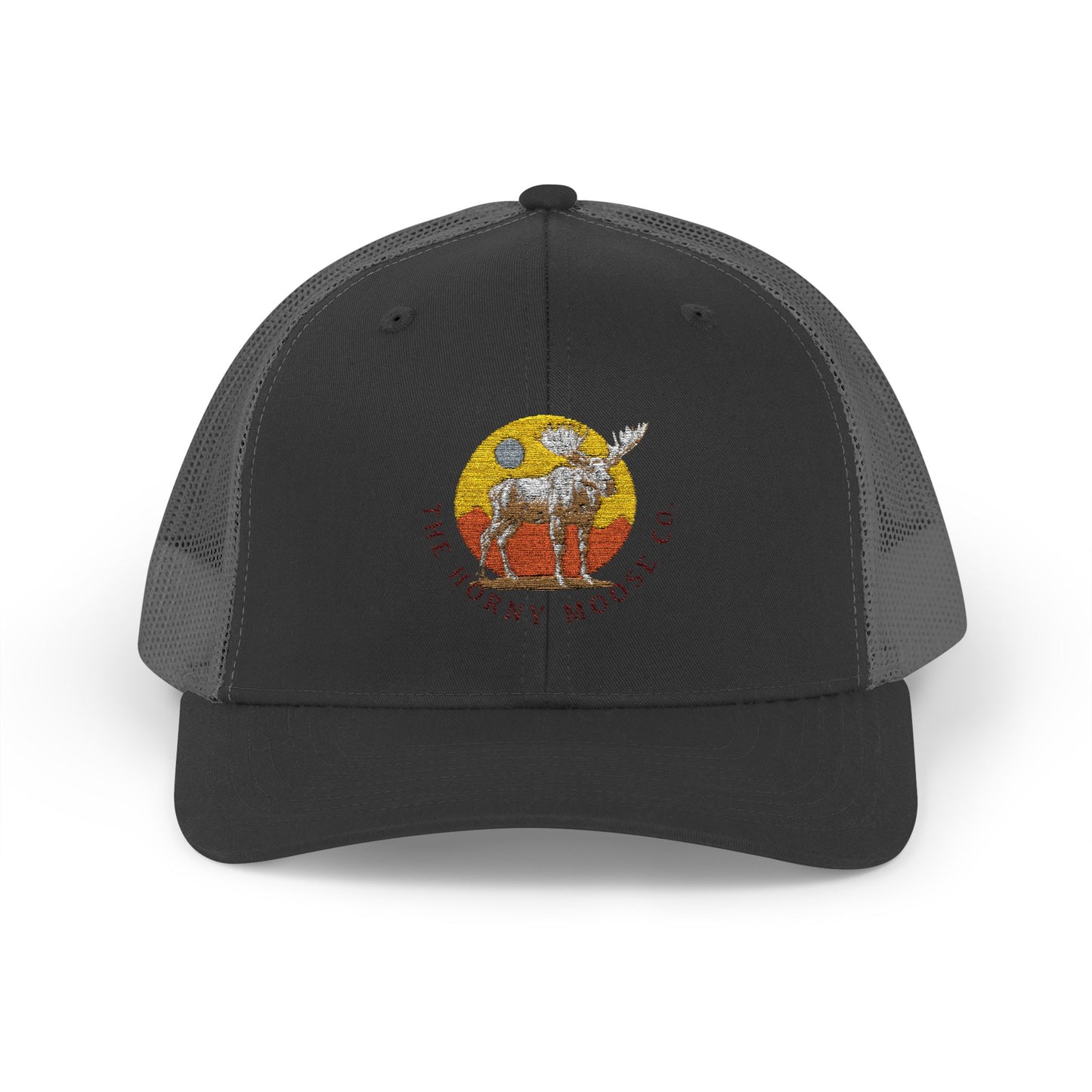 The Horny Moose Co. Snapback Trucker Cap - Stylish Outdoor Hat for Adventure Lovers