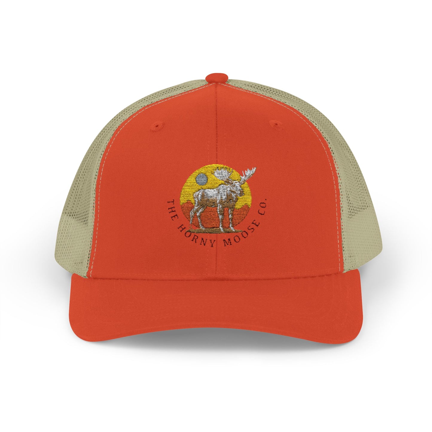 The Horny Moose Co. Snapback Trucker Cap - Stylish Outdoor Hat for Adventure Lovers