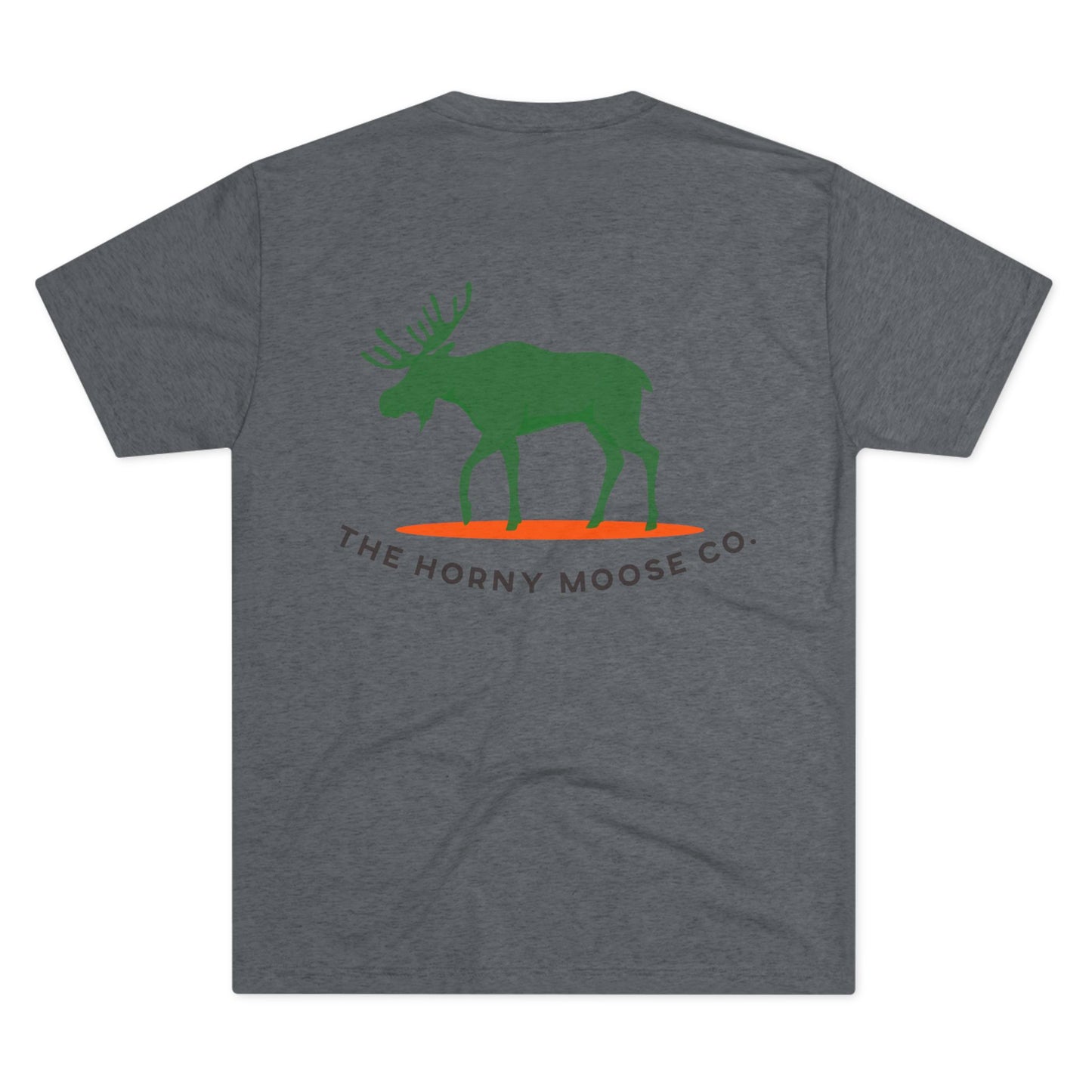 The Horny Moose Graphic T-Shirt | Tri-Blend Crew Tee