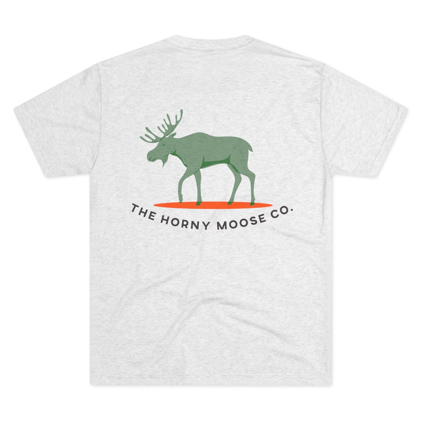 The Horny Moose Graphic T-Shirt | Tri-Blend Crew Tee