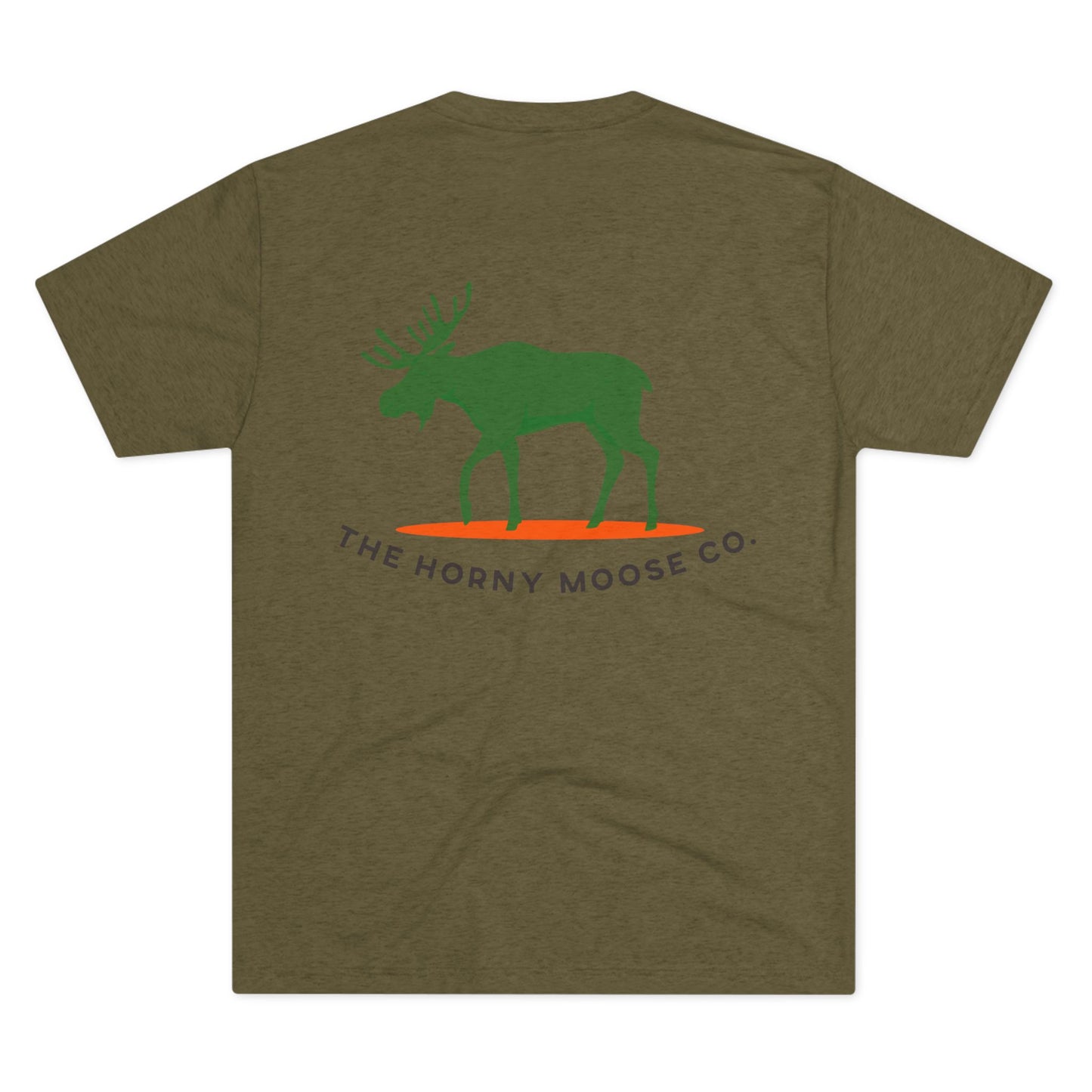 The Horny Moose Graphic T-Shirt | Tri-Blend Crew Tee