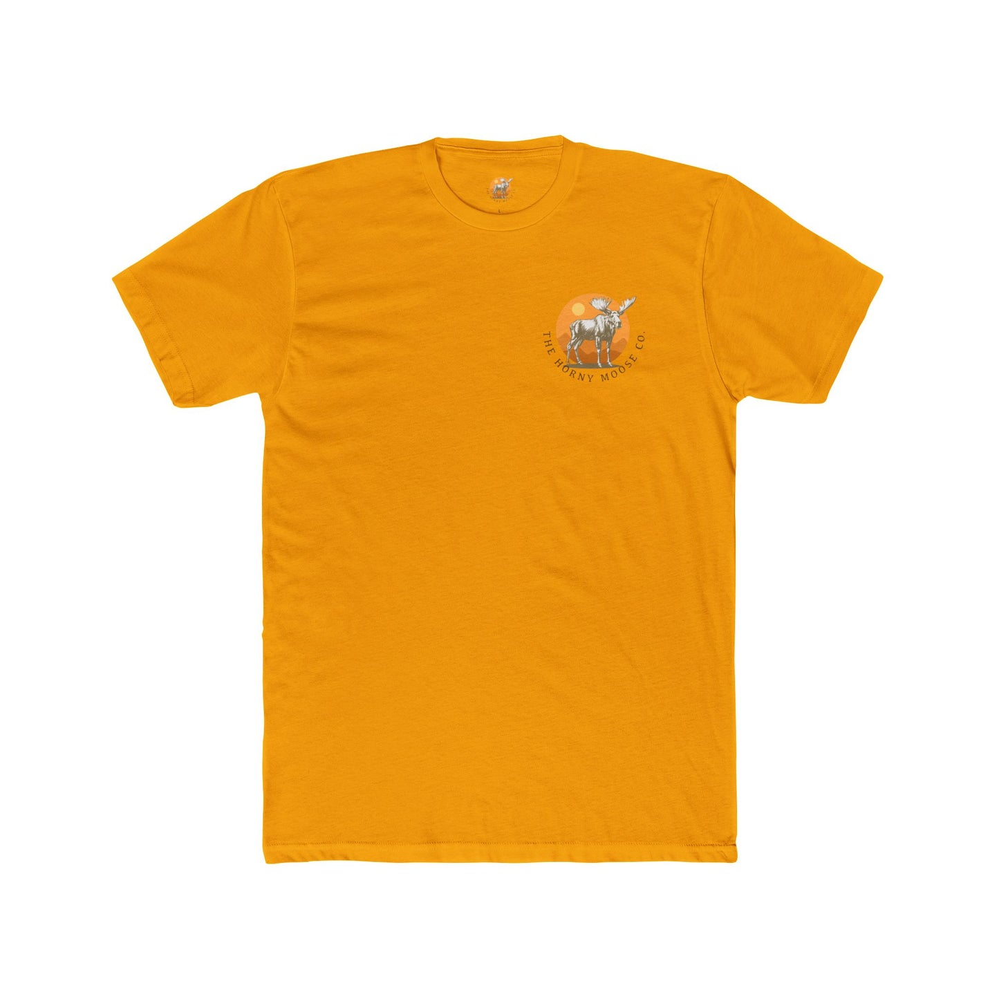 Moose Cotton Crew Tee