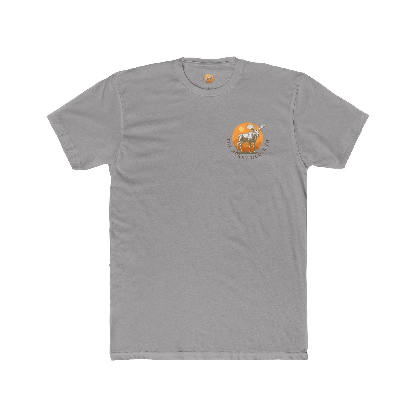 Moose Cotton Crew Tee