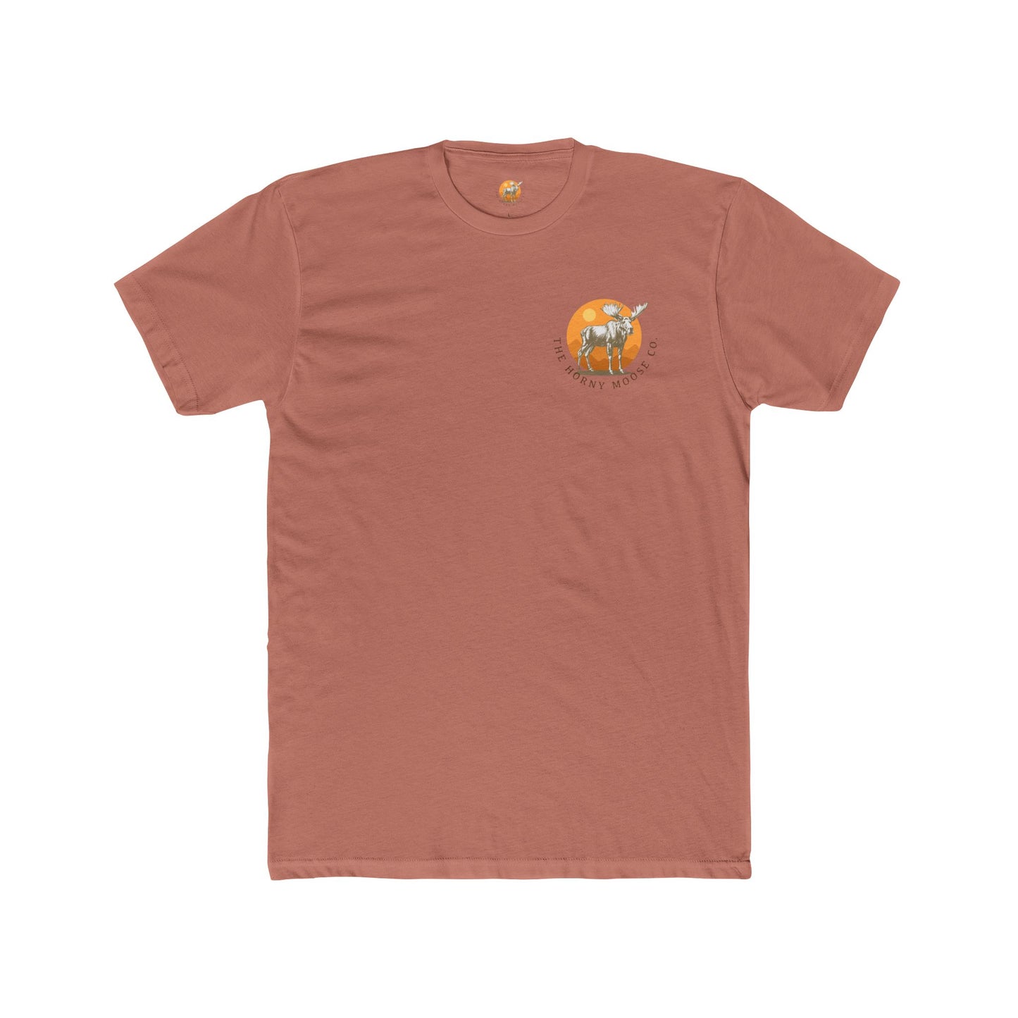 Moose Cotton Crew Tee