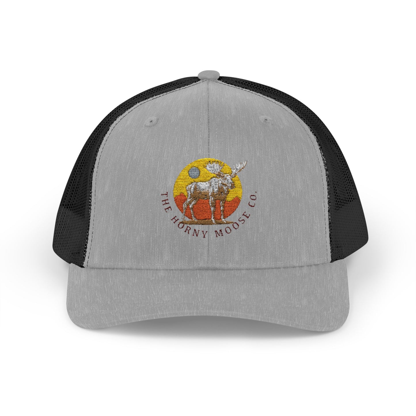 The Horny Moose Co. Snapback Trucker Cap - Stylish Outdoor Hat for Adventure Lovers