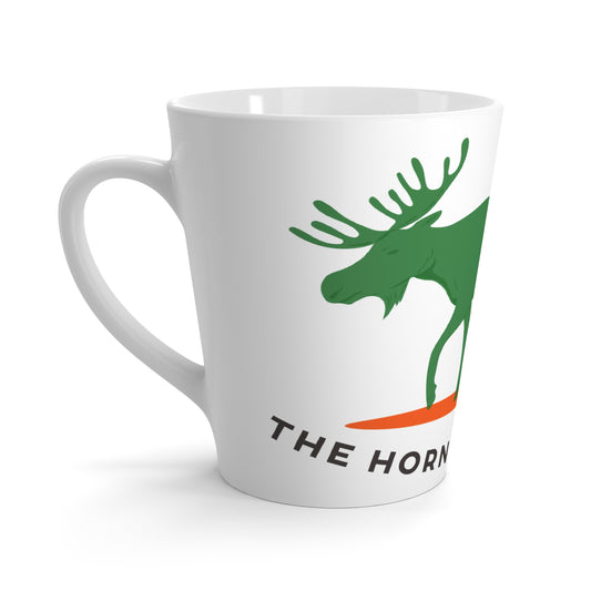 Horny Moose Latte Mug - Fun Coffee Cup for Nature Lovers