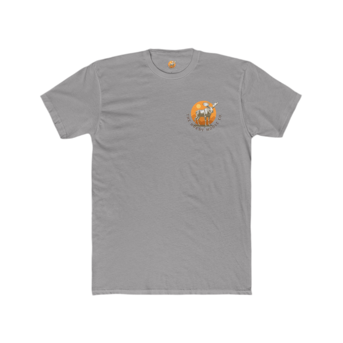 Moose Cotton Crew Tee