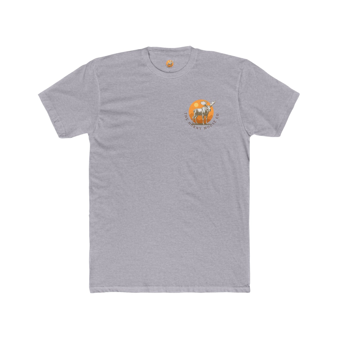 Moose Cotton Crew Tee