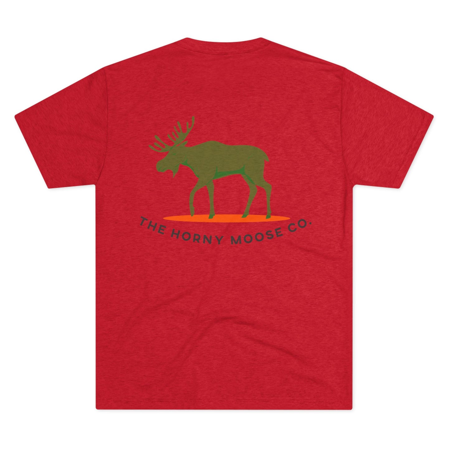 The Horny Moose Graphic T-Shirt | Tri-Blend Crew Tee