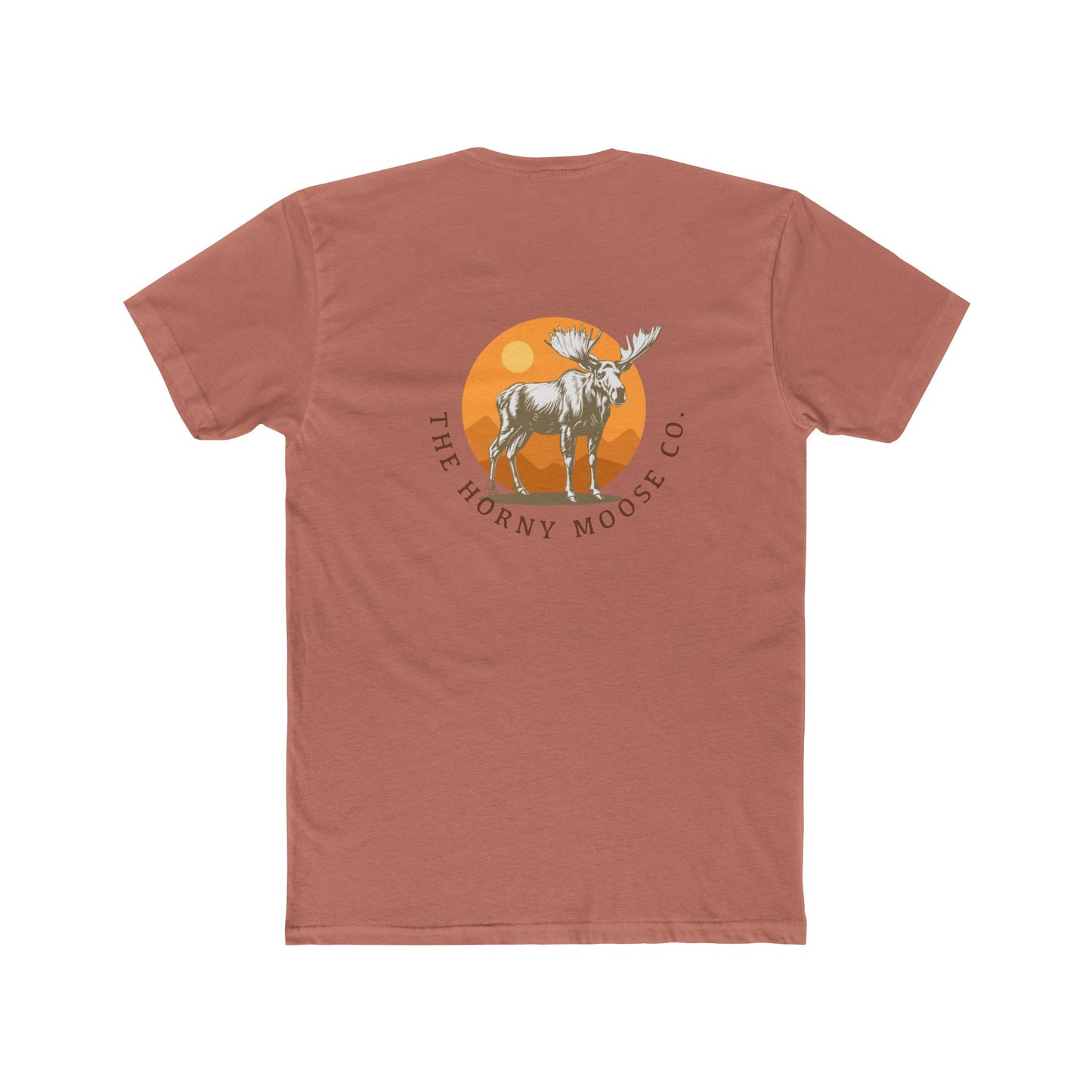 Moose Cotton Crew Tee