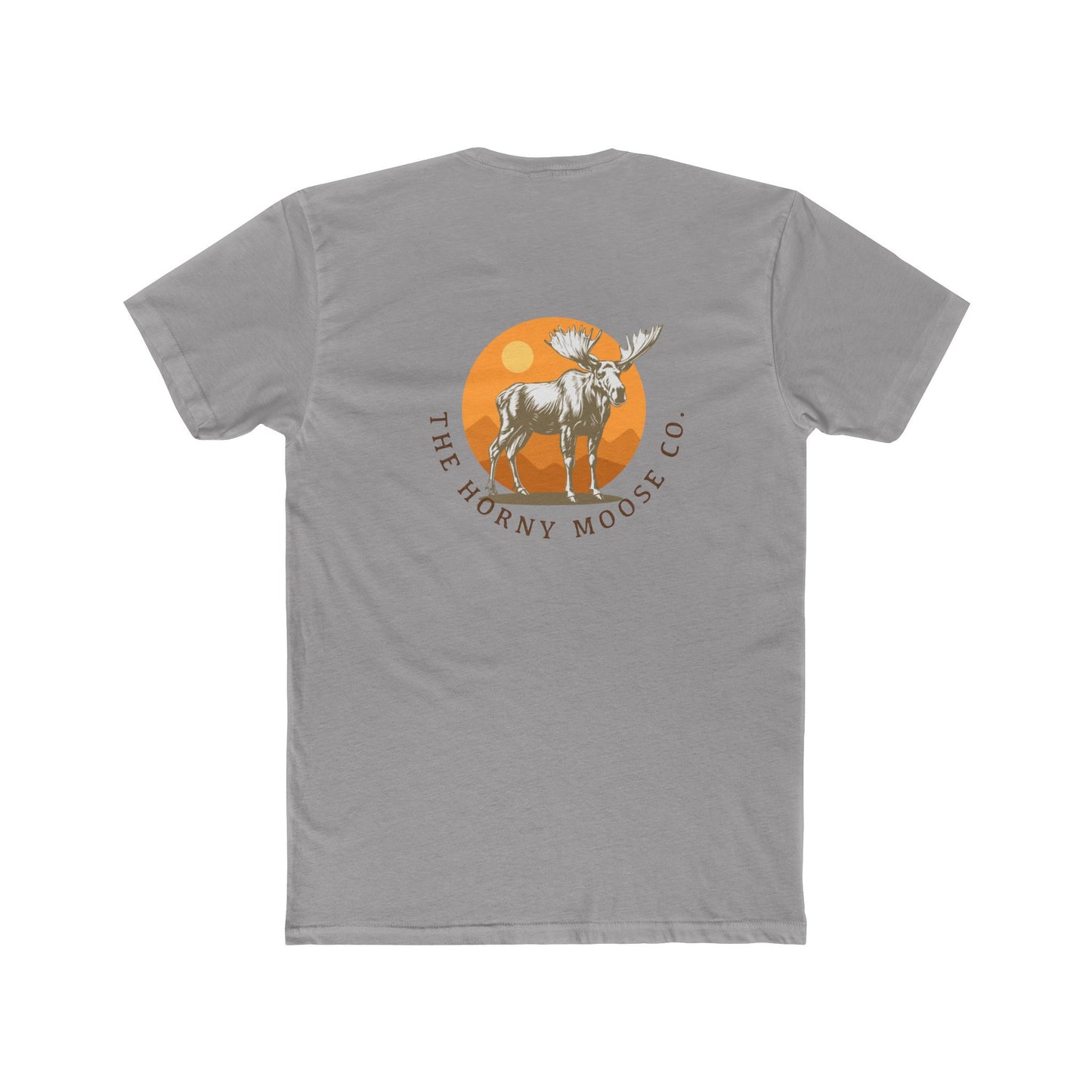 Moose Cotton Crew Tee