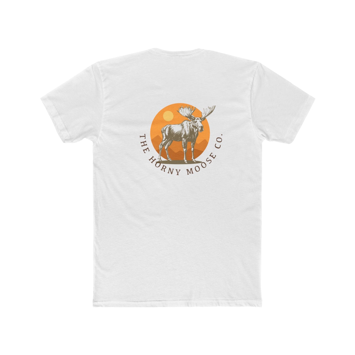 Moose Cotton Crew Tee