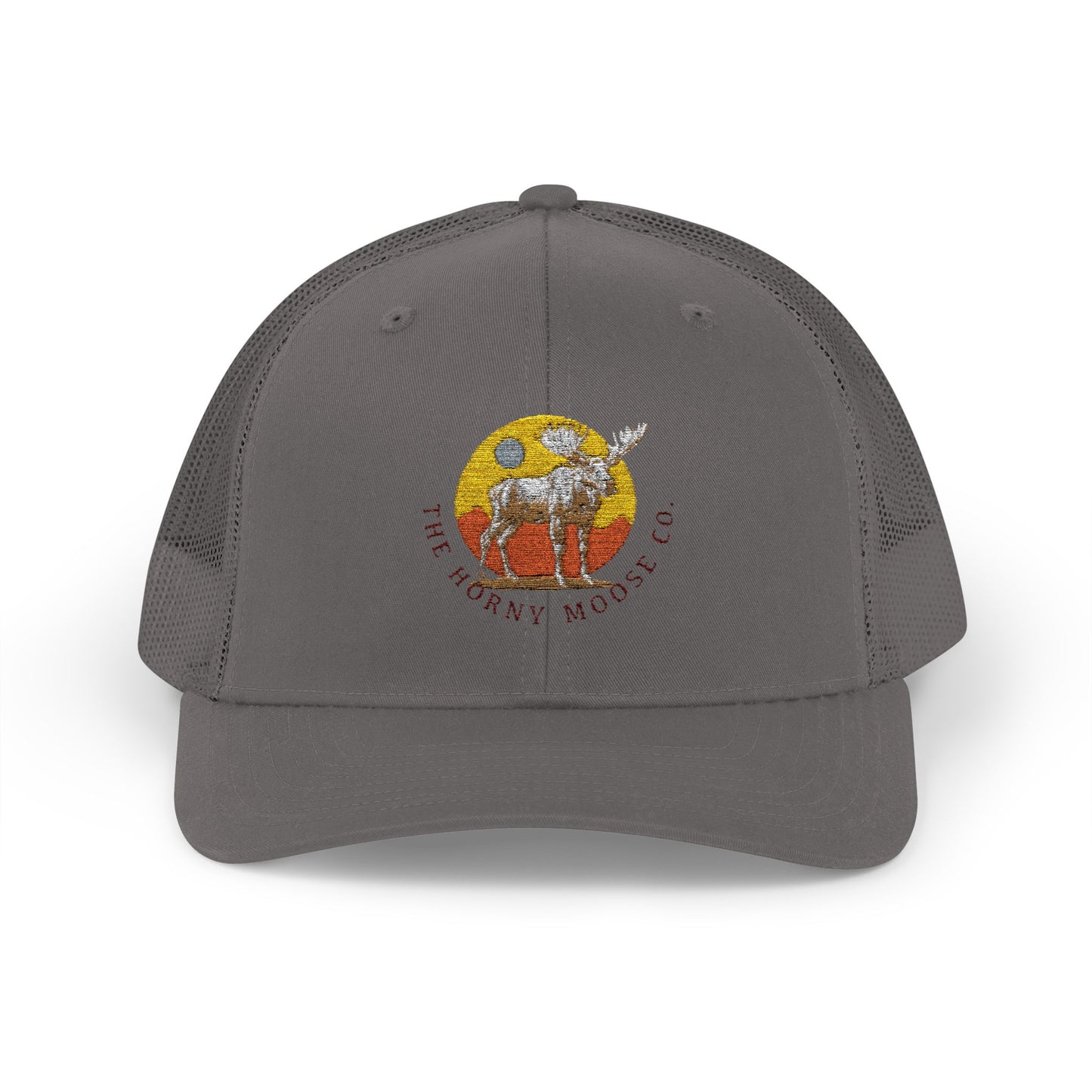 The Horny Moose Co. Snapback Trucker Cap - Stylish Outdoor Hat for Adventure Lovers