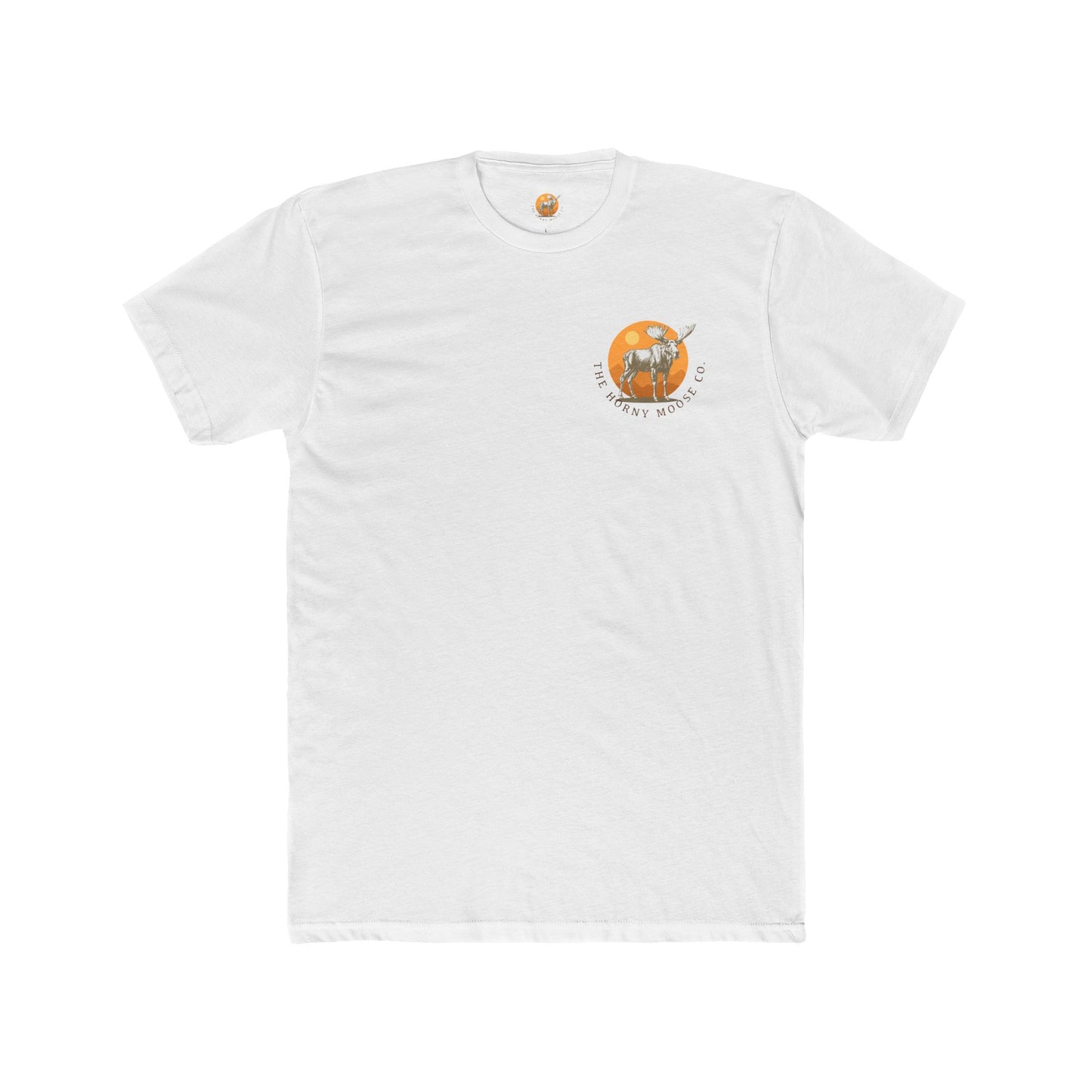 Moose Cotton Crew Tee