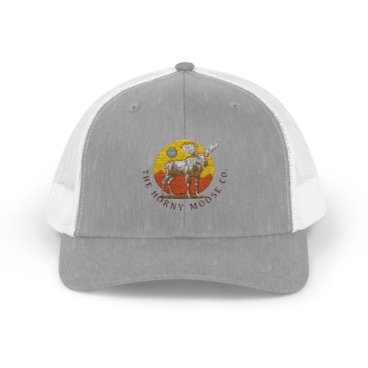 The Horny Moose Co. Snapback Trucker Cap - Stylish Outdoor Hat for Adventure Lovers