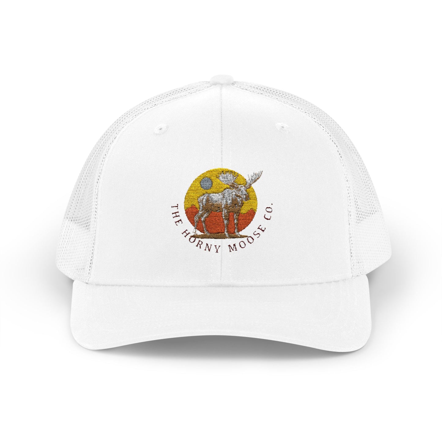 The Horny Moose Co. Snapback Trucker Cap - Stylish Outdoor Hat for Adventure Lovers