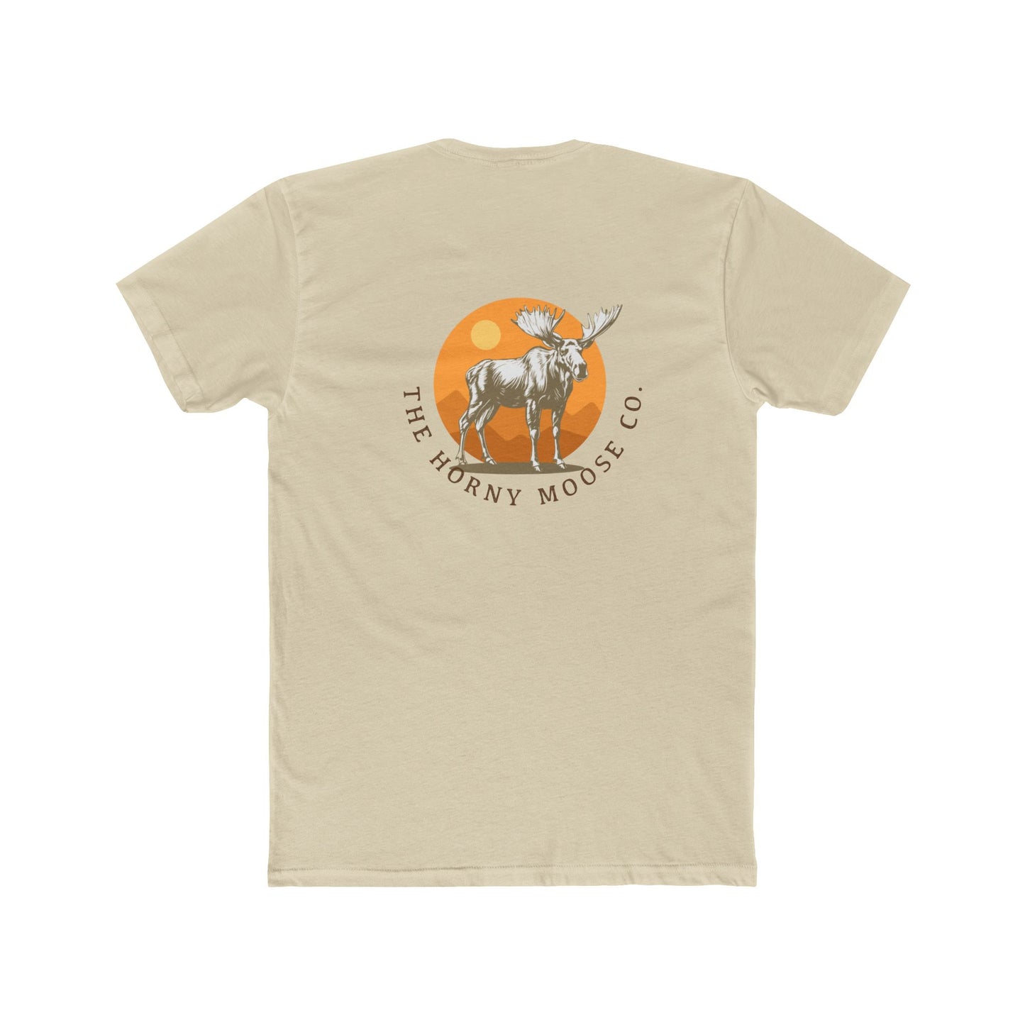 Moose Cotton Crew Tee